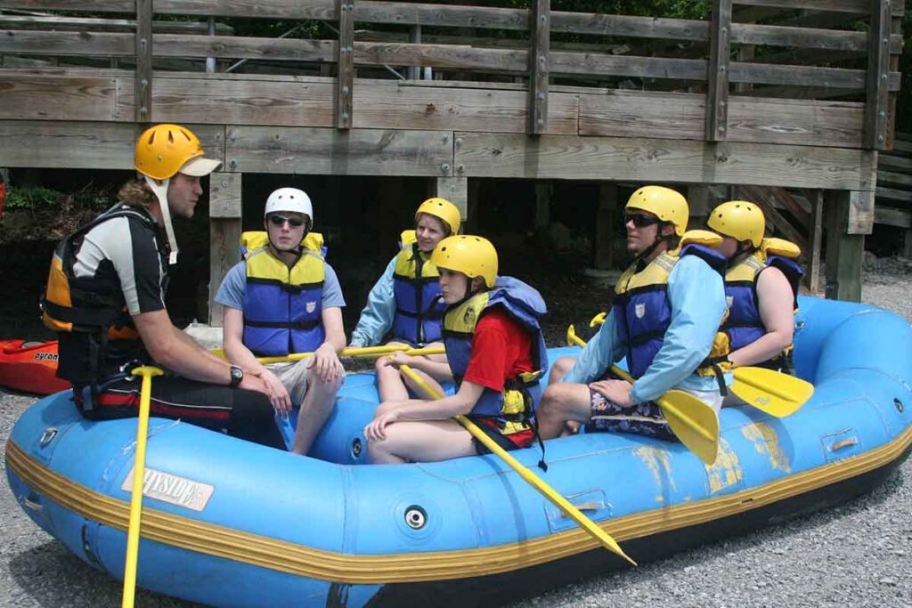 become a whitewater rafting guide with OAR