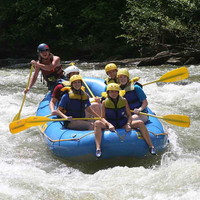 raft the middle ocoee river with OAR