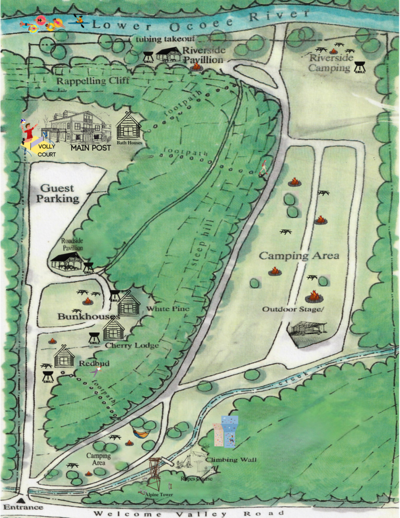 OAR property map Ocoee river